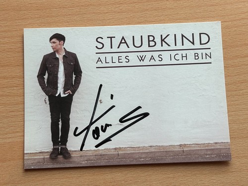 Staubkind autogrammkarte orig - autogrammkarte,